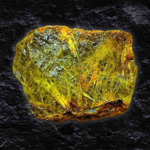 ไหมทอง (Golden Rutilated Quartz)