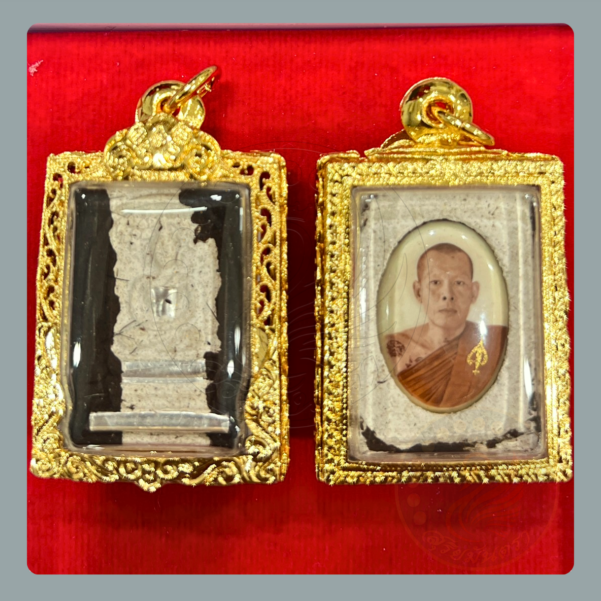 พระสมเด็จปรกโพธิ์ตะกรุดเงิน